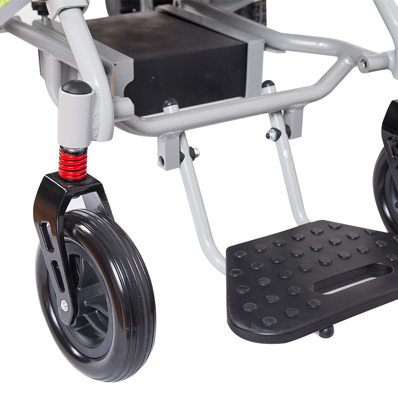 Aluminium stannum manuale plicatilis brachium angustum parvum electricum wheelchair