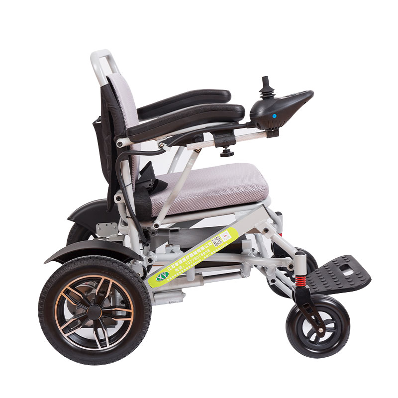 Aluminium electricum plicatilis electricum angustum brachium automatic wheelchair