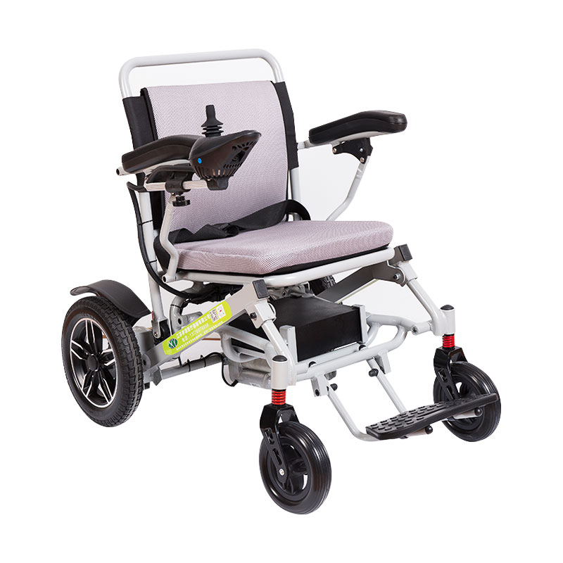 Aluminium electricum plicatilis electricum angustum brachium automatic wheelchair