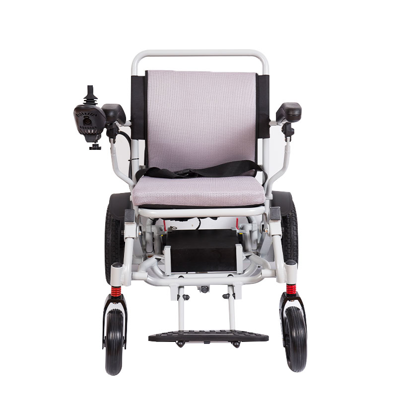 Aluminium electricum plicatilis electricum angustum brachium automatic wheelchair