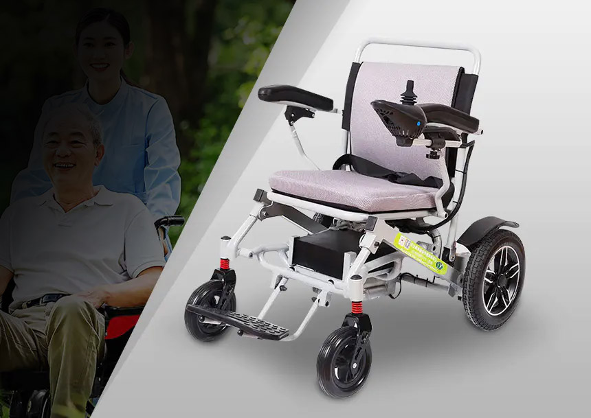 Aluminium Alloy Electric Wheelchair